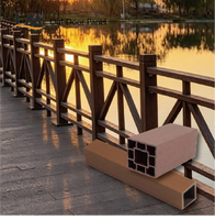 Postes para Cercas Exteriores, Decoraciones para Patios, Barandillas, Pisos, Paneles de Pared, Cercas, Resistentes a la Decoloración