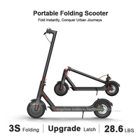 Les meilleurs scooters électriques à grande vitesse Intelligent Digital 8.5 pouces pneu 36V 7.5Ah Li-ion 250W 35km Urban Fold Scooter électrique pour adultes