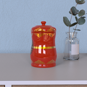 โถเซรามิกเก็บซิการ์แบบโมเดิร์นสำหรับขายส่ง  ภาชนะเก็บซิการ์เคลือบเงา ดีไซน์หรูหรา เหมาะสำหรับคลับระดับพรีเมียม ของขวัญองค์กร และงานสั่งทำพิเศษ - Product Image 6