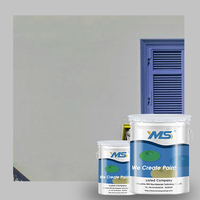 Revêtement liquide époxy pour le bâtiment émulsion de mastic élastique mur extérieur intérieur plafond résistant aux fissures pour revêtement plastique béton