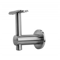 Accessoires de balustrade de balcon de bonne qualité, support en acier inoxydable pour verre, accroche-main, quincaillerie pour escalier