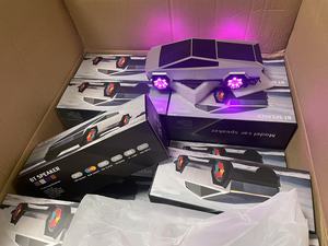 Sạc không dây 10W Loa AN-A7 Loa không dây cho xe Tesla Đèn LED nhấp nháy Loa di động 10W 2000mah Mini - Product Image 6