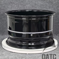Nouvelles jantes en alliage forgé robustes DATC de 18 à 22 pouces, 6x135 8x170, finition noire simulant un beadlock, Raptor 2500 Chevy