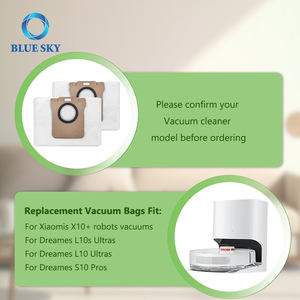 Bolsa de filtro de polvo para Xiaomis X10 + <span class=keywords><strong>Dreame</strong></span> L10s Ultra <span class=keywords><strong>L10</strong></span> Ultra S10 Pro Robot aspirador repuestos - Product Image 5