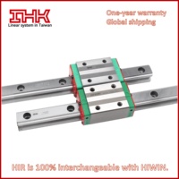 Rail de guidage linéaire robuste HIWIN, direct usine, HGH30CA HGH20CA HGH15CA HGH25CA, 500mm 4000mm, pour rail coulissant CNC DIY