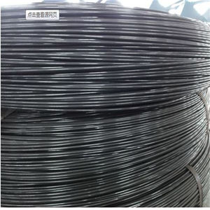 Alto carbono 3mm 3,2mm 5mm construcción acanalada espiral 82b tracción 1670mpa 1700mpa 1800mpa alambre de acero de hormigón pretensado - Product Image 5