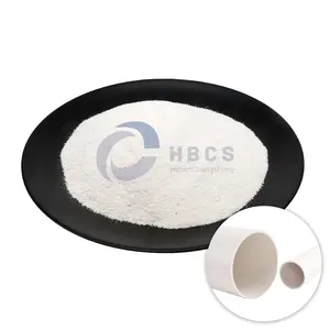 Alta calidad 25 kg/bolsa Color blanco PVC materia prima reciclar PVC resina Pvc polvo para perfiles de lámina de tubería