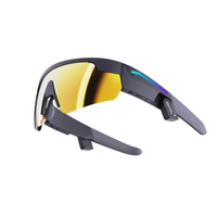 Lunettes de cyclisme extérieures personnalisées avec IA SPARKRIDER, interphone, bande lumineuse intelligente RGB, coupe-vent, réduction du bruit, UV400