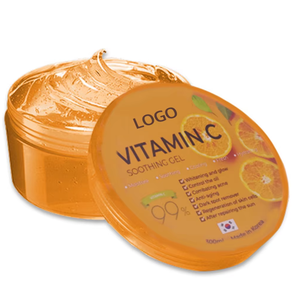 Gel Facial Calmante con Vitamina C Coreana, Crema Hidratante Sin Aceite, Iluminadora, Textura Ligera en Gel, ODM OEM - Product Image 2