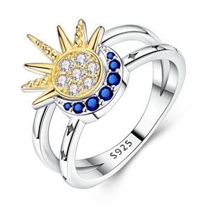 Anillo <span class=keywords><strong>de</strong></span> Boda <span class=keywords><strong>de</strong></span> Plata 925 con Zirconia, Diseño <span class=keywords><strong>de</strong></span> Lazo Abierto, Lujoso, Simple y Elegante, con Temática Forestal, <span class=keywords><strong>para</strong></span> <span class=keywords><strong>Mujer</strong></span> - Product Image 6