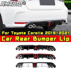 สปอยเลอร์กันชนหลังรถยนต์ ฝาครอบป้องกันกันชน สำหรับ Toyota Corolla 2019-2021 ชุดแต่งรถยนต์ อุปกรณ์ตกแต่งรถยนต์ - Product Image 1