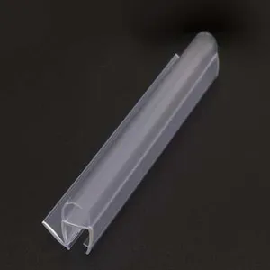 Custom Size Pvc Waterproof Seal Shower Floor Seal Adhesive 15mm Shower Door Drip Seal