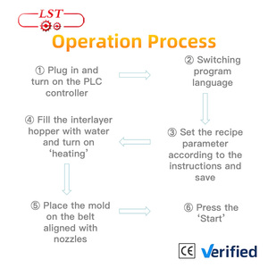 Macchina per Caramelle Gommose LST Manufacturing con Stampi per Gommose e 10 Ugelli/Pistoni, Macchinario per la Produzione di Caramelle Gommose per Industrie Alimentari - Product Image 6