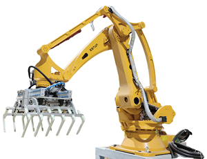 אוטומטי לגמרי רובוט טור יחיד טור סיבוב זרוע פליטיזר מכונת אריזה אוטומטית לקטוף והצבת תיק רובוטי - Product Image 3