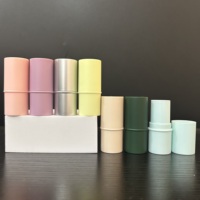 ISMAN 6g Rouge à lèvres et baume à lèvres en tube, fini mat, couleurs Rose, Blanc, Noir, Vert, Argent, Bleu, Violet, Beige, pour remplissage à chaud, vente en gros, marque privée
