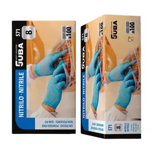 Guanto in nitrile Juba 571 7 S, blu - Product Image 3