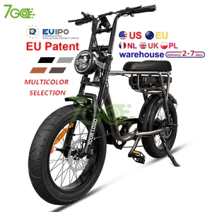 7Go EB4 EB2 vélo électrique de bonne qualité 20 ''26'' Fatbike expérimenté approvisionnement d'usine vélo électrique de ville
