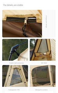 Meilleure tente de toit pour voiture, <span class=keywords><strong>camping</strong></span>, véhicule, auvent latéral, tente de <span class=keywords><strong>location</strong></span> pour fêtes d'été - Product Image 4