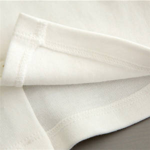 Ropa Infantil al por Mayor, Camisetas Coreanas para Niños, Camisetas Blancas Lisas para Niñas, del Fabricante en China - Product Image 2