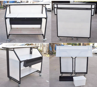 Comptoir de bar pliable et portable pour les événements en plein air, la restauration, les hôtels et les supermarchés, usage commercial