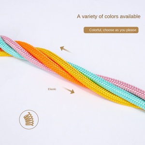 耐久性のあるナイロンPチェーンドッグリーシュ回転フック付き簡単制御小型犬用ペットアクセサリー多色オプションファッションスタイル - Product Image 4