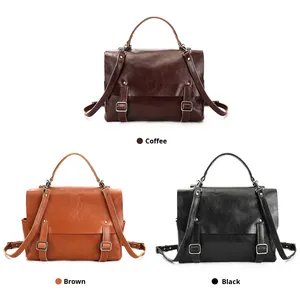 Sac à dos et sac fourre-tout haut de gamme pour femme en cuir végétal tanné vintage <span class=keywords><strong>Marant</strong></span>, sac à dos professionnel durable - Product Image 2