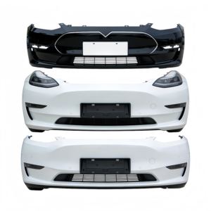 YUCHI Vente directe usine – Revêtement de pare-chocs avant de voiture 1493736-S0-A compatible avec Tesla MODEL Y – Kit carrosserie avant et arrière - Product Image 2