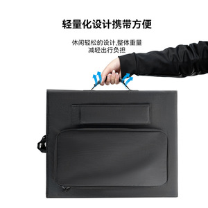 Demda 200W Portable <b>Solar</b> Folding <b>Panel</b> Black Outdoor Camping Charging <b>Panel</b> - Product Image 2