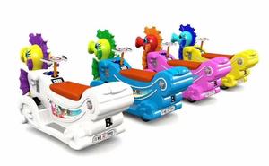 Aire <span class=keywords><strong>de</strong></span> <span class=keywords><strong>jeux</strong></span> intérieure et extérieure pour enfants monter sur voiture souffler des bulles coloré cheval <span class=keywords><strong>de</strong></span> mer à vendre - Product Image 6