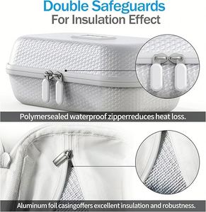 Kit de voyage pour diabétiques, écologique, résistant à l'eau, avec compartiments rembourrés pour stylo à insuline et seringue, boîte de rangement isotherme en EVA, OEM, très vendu - Product Image 3