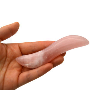 En çok satan ürün gül kuvars Gua Sha akupunktur noktası yüz göz gumasaj sopası - Product Image 3