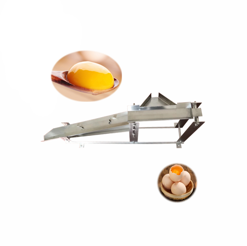 Egg white yolk separating machine,Egg breaking equipment,egg yolk separator