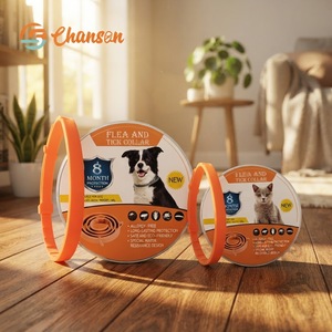 <span class=keywords><strong>Collier</strong></span> <span class=keywords><strong>anti</strong></span>-puces et <span class=keywords><strong>anti</strong></span>-tiques réglable pour chiens et chats, protection de 8 mois, personnalisable, vente flash - Product Image 1