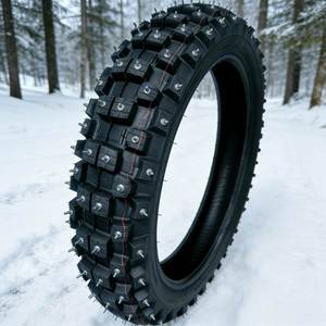 Neumáticos Exteriores Sin Cámara <span class=keywords><strong>para</strong></span> <span class=keywords><strong>Hielo</strong></span> y Nieve <span class=keywords><strong>con</strong></span> Diseño de <span class=keywords><strong>Clavos</strong></span>, Cubierta de Caucho Natural, Gran Venta - Product Image 4