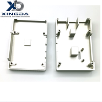 Boîtier en aluminium avec ailettes de refroidissement, boîtier en alliage d'aluminium pour module électronique de driver de puissance, fabrication sur mesure