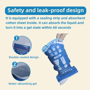 ถุงปัสสาวะสำหรับขับรถ850มล. ถุงปัสสาวะฉุกเฉินแบบใช้แล้วทิ้งพกพาได้ - Product Image 4