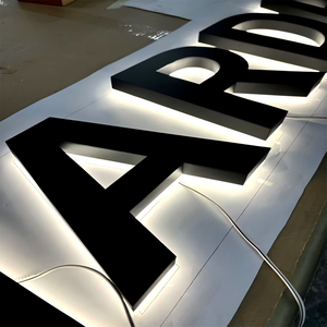 Tùy Chỉnh 3D Dấu Hiệu LED Backlit Thư Logo Chiếu Sáng Biểu Tượng Kinh Doanh Dấu Hiệu Ngoài Trời 3D Logo Backlit Thư Tùy Chỉnh LED Dấu Hiệu Cho Doanh Nghiệp - Product Image 1