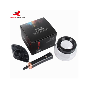 Nettoyeur de pinceaux de maquillage électrique automatique avec 2 piles AAA, fonction de séchage ultra-rapide pour usage commercial et domestique - Product Image 1