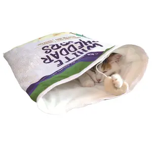 猫睡袋半封闭宠物窝猫屋深度睡眠响纸声暖猫宠物用品