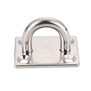 Embout de porte de pont en acier inoxydable, moulage par estampage pour yacht et bateau de pêche, quincaillerie marine avec boucle de fixation et serrure - Product Image 1