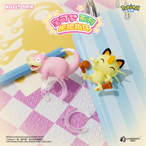 Authentique HOLLYBOX Langbowang Pokémon Hug Ring Blind Box Ensemble Complet 6 Styles Sans Duplicats <span class=keywords><strong>Mini</strong></span> Figurine Bijou Décoration Cadeau - Product Image 3