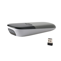 Lecteur de codes-barres portable sans fil 1D 2D, mini scanner manuel 2.4G/Bluetooth Wi-Fi avec interface BT et interface mobile