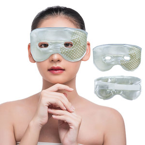 Mascarillas de Gel <span class=keywords><strong>para</strong></span> el Cuidado de los Ojos Todo en Uno, Compresas Frías/Calientes Reutilizables con Perlas Flexibles, Terapia de Compresión <span class=keywords><strong>para</strong></span> Ojos Hinchados - Product Image 1
