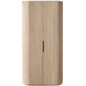 Armadio Moderno di Alta Gamma RH in Legno a 2 Ante Scanalate con Angoli Arrotondati per Casa, Hotel, Appartamento - Product Image 2