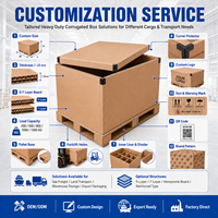 Cajas de Cartón Corrugado Resistentes e Impermeables, Directas de Fábrica, con Impresión en Relieve, para Mudanzas y Almacenamiento Temporal