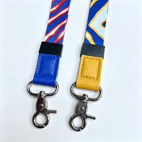 BSBH Dragonne courte réglable pour poignet, porte-clés de voiture, lanière personnalisée pour événement, sangle de téléphone, cadeau avec logo personnalisé