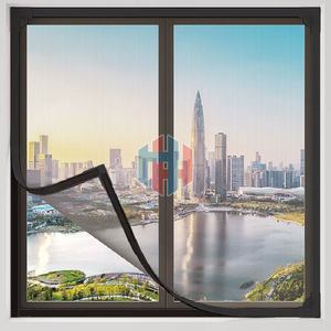 <span class=keywords><strong>Mosquitera</strong></span> Magnética Moderna para Ventanas, <span class=keywords><strong>Marco</strong></span> Completo de Fibra de Vidrio, Protección Elegante y Práctica Contra Mosquitos para Hoteles - Product Image 2