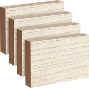 Nhà Sản Xuất Của Bán Buôn Rắn Gỗ Thông Khối Tùy Chỉnh Bảng Gỗ dở dang Cho Tự Làm Khắc Chip Khắc Khung Gỗ - Product Image 1