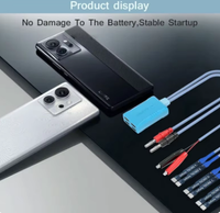 Câble de démarrage d'alimentation CC Sunshine SS-905G pour carte mère de téléphone TECNO Itel Infinix, outil de démarrage de batterie