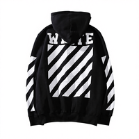 Hoodie Crewneck Cetak 3D Sublimasi Reversibel |   Pullover Kustom Dua Sisi Pria |   Pakaian Jalanan Grafis Anti-Kerut